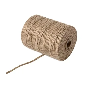 Natural Jute Twine 3mm for Crafting and Gardening