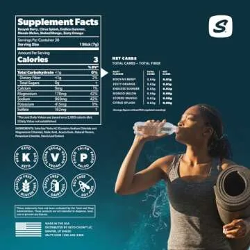 Keto Chow SALTT Electrolytes Powder Drink Mix - Hydrate
