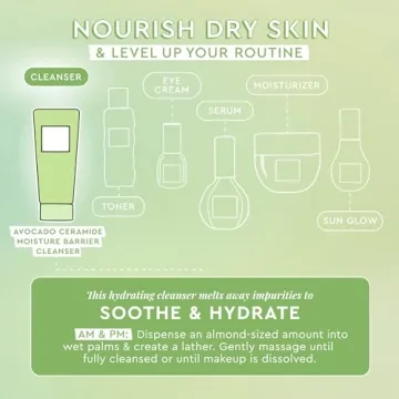 Glow Recipe Avocado Ceramide Cleanser for Dry Skin