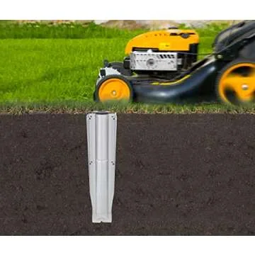 Brabantia Topspinner Outdoor 4 Arm Spinning Clothesline Rotating & Clothes Drying Rack Cover - Weather Resistant Material - Zip Closure - Outdoor - Drying Rack Protection - Leaf