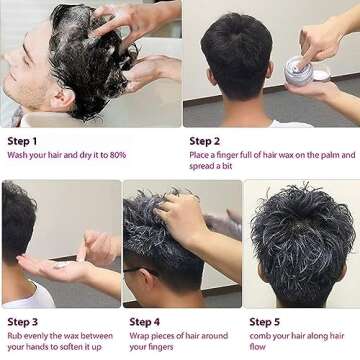 Asocrew Gold Temporary Hair Wax Color Spray for All Ages