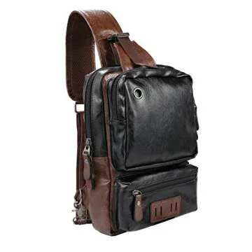 Stylish QICHUANG Sling Bag for Men - Perfect Gift Option
