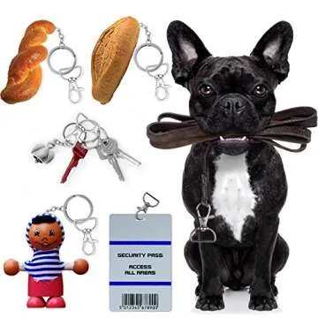 35 Pieces Swivel Clasps for Keychains and Crafting