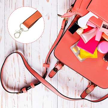 35 Pieces Swivel Clasps for Keychains and Crafting