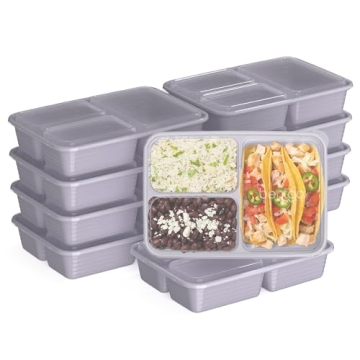 Bentgo 3-Compartment BPA-Free Containers - 20-Piece Set