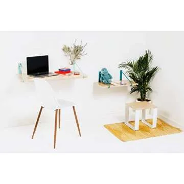 DIY Heavy-Duty H-Frame Tube Steel Table Leg | Sold Individually | 100% USA Made from Recycled Steel, Superior Strength Metal | for Table Desk Bench Furniture (28" H x 27" W, 2" x 2" Thick, Raw Steel)