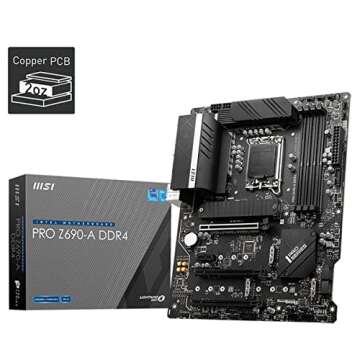 MSI PRO Z690-A DDR4 Motherboard - High Performance for Gaming