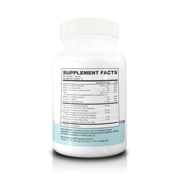 Dietary Supplement Tablets by Papillex - All Natural Immune Support - Immunity Defense - Best Immune System Booster - Organic 60 Capsules Bottle (Single Bottle)