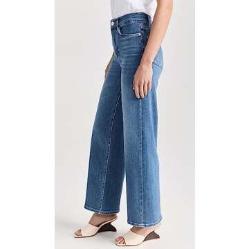 FRAME Women's Le Slim Palazzo Jeans