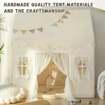 Kids Play Tent with Padded Mat for Indoor & Outdoor Fun