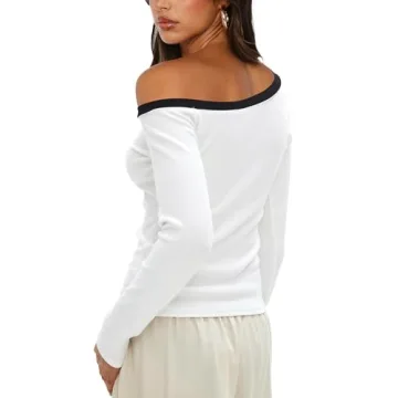 Darong Women Off The Shoulder Top for Trendy Outfits