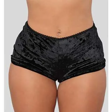 RUEWEY Women Sexy Strappy Babydoll Lingerie Satin Pajama Set Camisole with Shorts 2 Piece Sleepwear (L, Black)