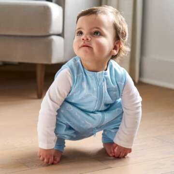 HALO Sleepsack Toddler Sleeping Bag, 100% Cotton Wearable Blanket, TOG 0.5