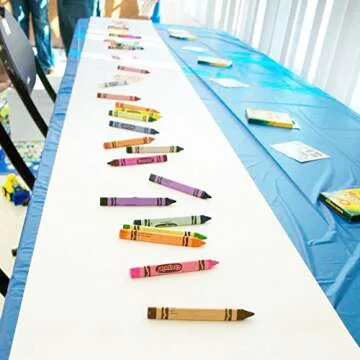 RUSPEPA White Kraft Paper Roll for Crafting and Wrapping