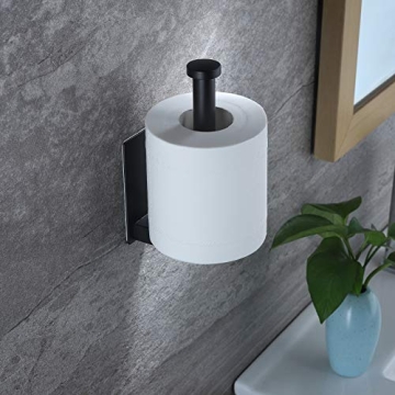 YIGII Self Adhesive Toilet Paper Holder for Modern Homes