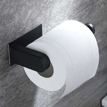 YIGII Self Adhesive Toilet Paper Holder for Modern Homes
