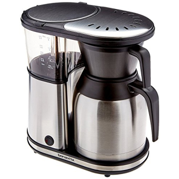 Bonavita 8 Cup Coffee Maker - One-Touch Pour Over Brewing with Thermal Carafe