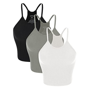Comfortable ODODOS Women's Seamless Cami Tops - Stylish & Versatile