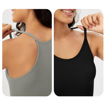 Comfortable ODODOS Women's Seamless Cami Tops - Stylish & Versatile