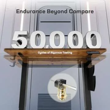 Marsail 40x24 Electric Adjustable Height Standing Desk with Storage Bag, 4 Memory Height Settings,Sit Stand Up Desk for Home Office,Computer Gaming Workstation, Cable Manager, and Headphone Hook