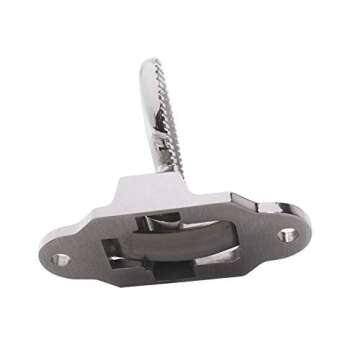 SHENGHUISS 316 Stainless Steel Folding Mast Step Safety