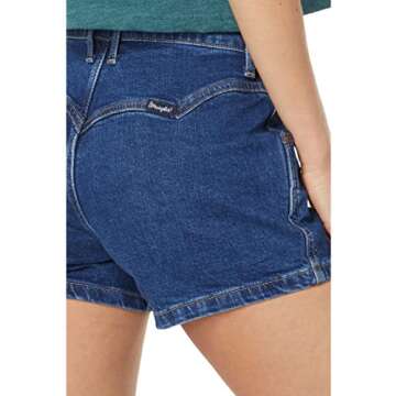 Wrangler Women's Retro High Rise Shorts