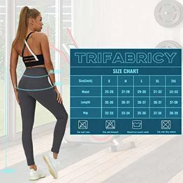 Yoga Pants for Women - Yoga Pants for Women - Leggings for Women, High Waisted Yoga Pants Leggings with Pockets Grey