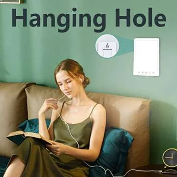 Easysleep Lamp 10000 Lux LED Energy Therapy White Warm Light with 7 Timer and 10 Adjustable Brightness and with Memory Function and 2 Flexible Placement. (White)