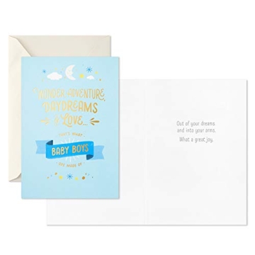 Baby Shower Cards - 12 Pack for New Parents
