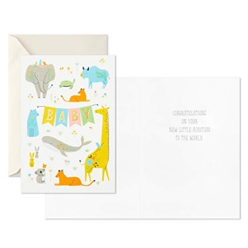 Baby Shower Cards - 12 Pack for New Parents