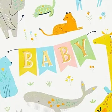 Baby Shower Cards - 12 Pack for New Parents