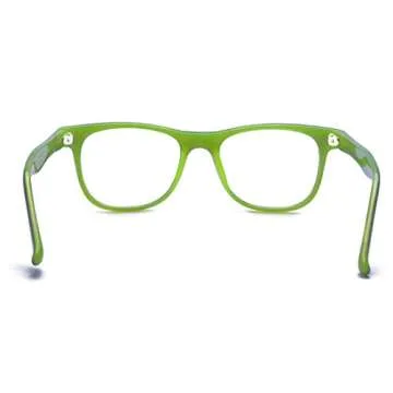 Outray Kids Computer Anti Blue Light Glasses for Boys and Gilrs Anti Eyestrain 2185c3 Green