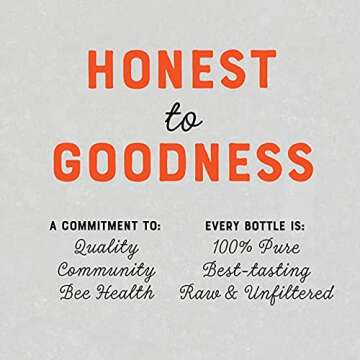 Nate's 100% Pure Raw & Unfiltered Honey and Comb - 16oz. Jar