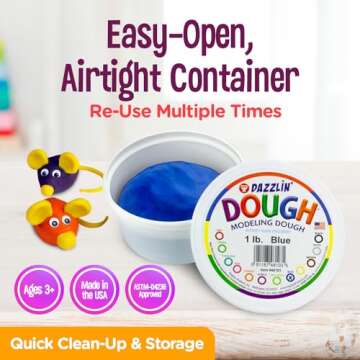 Hygloss Play Dough - Creative, Non-Toxic Fun for Kids