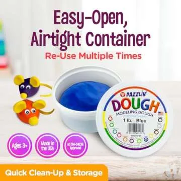 Hygloss Play Dough - Creative, Non-Toxic Fun for Kids