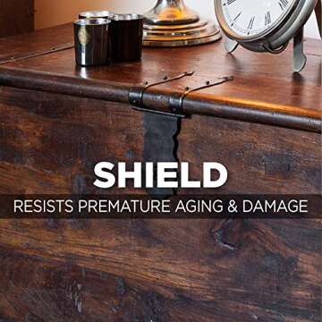 Premium Weiman Cabinet & Furniture Polish - 17 oz Wax Clean