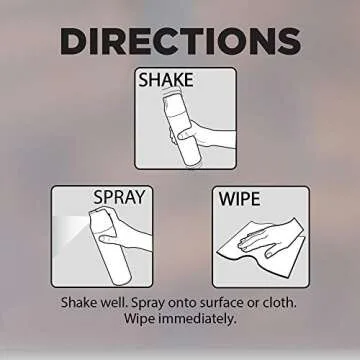 Premium Weiman Cabinet & Furniture Polish - 17 oz Wax Clean