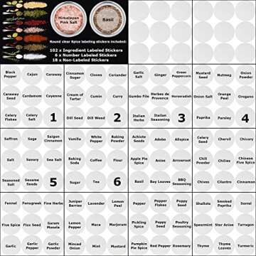 12-Piece Magnetic Spice Jar Set | Kitchen Essentials Seasoning Organizer | Durable Spice Tins with Sift-Pour Lids & Clear Viewing Window | Ideal for Kitchen Refrigerator & Cabinet Organization