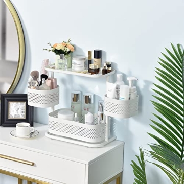 Buy KINGRACK 3 Tier Rotating Bathroom Organizer Online