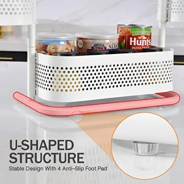 Buy KINGRACK 3 Tier Rotating Bathroom Organizer Online