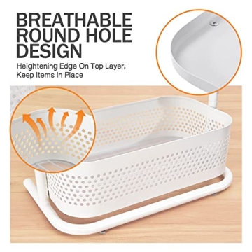 Buy KINGRACK 3 Tier Rotating Bathroom Organizer Online