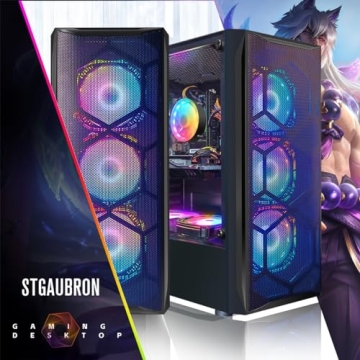 STGAubron Intel i7 Gaming PC with RGB Lights
