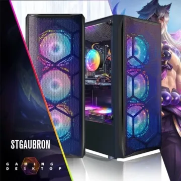 STGAubron Intel i7 Gaming PC with RGB Lights