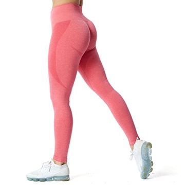 Aoxjox High Waisted Seamless Workout Leggings for Women