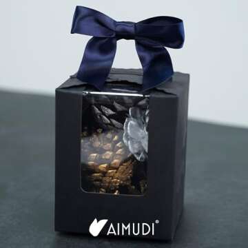 AIMUDI Navy Blue Satin Ribbon Twist Tie Bows 3.5" Pretied Bows Premade Craft Bows for Treat Bags Cake Pop Gift Wrapping Basket Wedding Favors Cookie Candy Bagging Baby Shower - 50 Counts