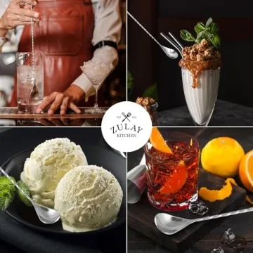 Premium Cocktail Spoon Stainless Steel Long Design