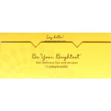 Simple Mills Crunchy Everything Seed Crackers - Healthy Snack