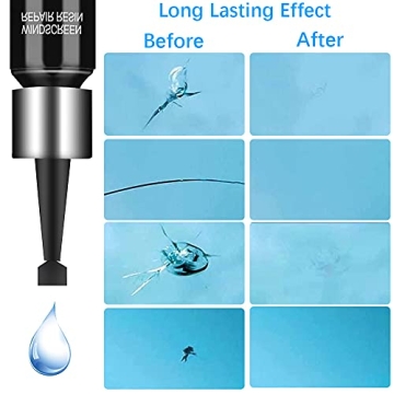 Windshield Repair Kit Efficient Fix for Chips and Cracks