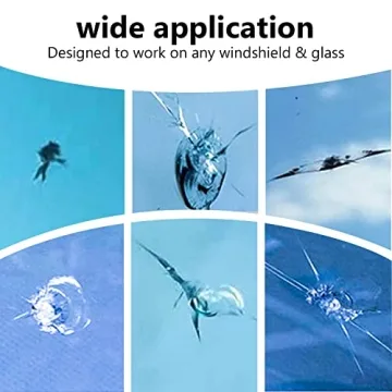 Windshield Repair Kit Efficient Fix for Chips and Cracks