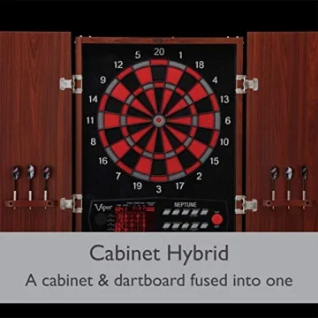 Viper Neptune Electronic Dartboard 55+ Games 16 Players